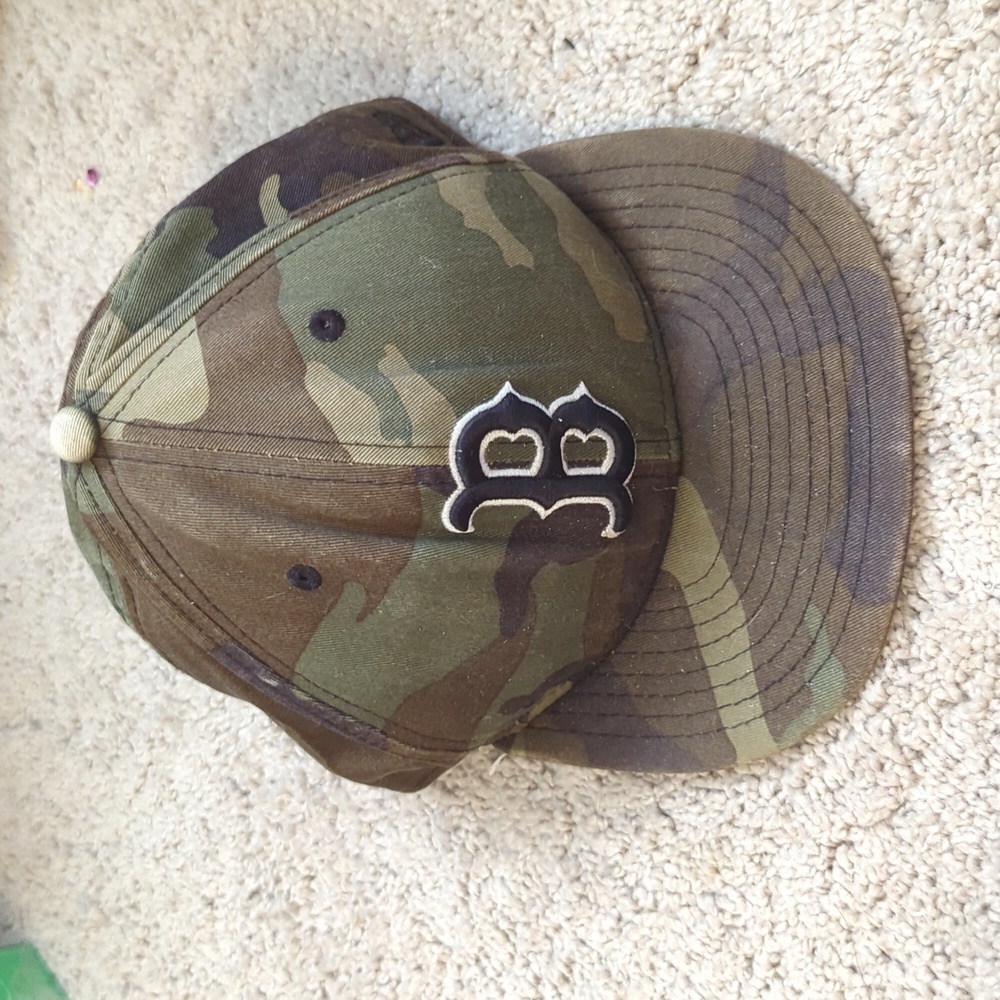 Camo Boston Red Sox Fitted Baseball Hat